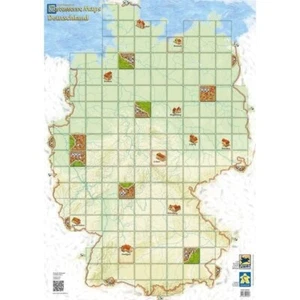 Carcassonne Maps - Deutschland - Brettspiel-Zubehör - Bild 1 von 1