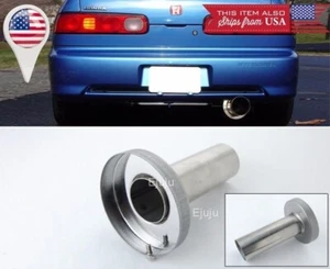 Silenciador silenciador de acero inoxidable extraíble plateado para punta de escape Ford 4.5" N1 - Imagen 1 de 2
