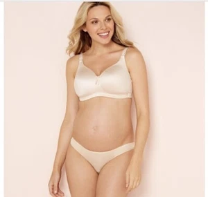 Debenhams Maternity & Nursing Bra Size 32E Nude Skin - Foto 1 di 5