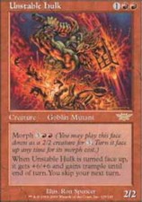 4x Unstable Hulk ~ Lightly Played Legions MTG Magic x4 4 UltimateMTG Playset Red