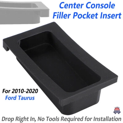 For 2010-20 Ford Taurus Police Sedan Center Console Shifter Pocket Filler Insert - Image 1 of 4