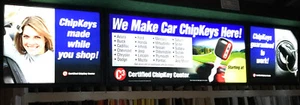 C3 ChipKeys Hy-Ko 84"x 17" LED 3 pc. Window Store Sign ACE Hardware Bowman Signs - Picture 1 of 11