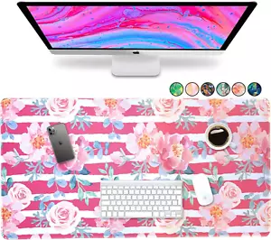 Großes Mauspad Schreibtischmatte Tastatur Schreibtisch Heimbüro Schule Essentials College - Bild 1 von 12