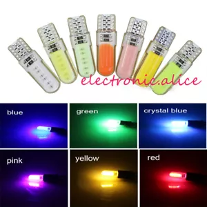 T10 W5W LED Car Interior Light COB Bulb Wedge Parking Dome Light DC12V - Picture 1 of 14