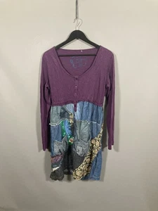 DESIGUAL Dress - Size UK16 - Patchwork - Great Condition - Women’s - Picture 1 of 3