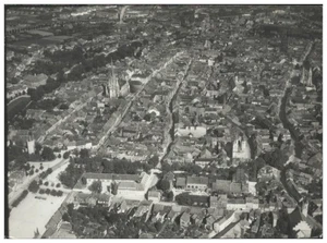 ZZ-1693/ Mühlhausen  Foto Luftbild 18 x 13 cm ca.1938 - Bild 1 von 2