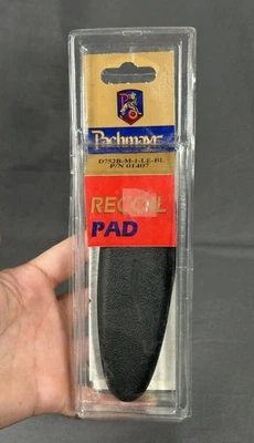 Pachmayr Recoil Pad Decel. Old Eng. model D752B-M-1-LE-BL P/N 01407 Medium Black - Image 1 of 4