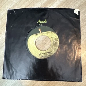 The Beatles Yesterday / Act Naturally 45 7" Apple - Imagen 1 de 2