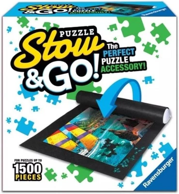 Puzzle Stow and Go Storage System Roll Up Mat 46”X26” Ravensburger New Sealed - Image 1 of 3