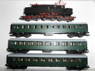 Roco H0 - Treno Rapido FS con loco E626-076 biellino - 3 Personenwagen - no box - Bild 1 von 4