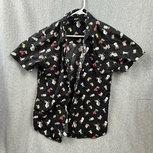 BT21 Shirt Herren Medium schwarz Cartoon Bunny - Bild 1 von 10