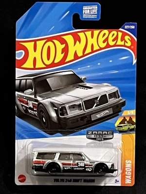 Hot Wheels Volvo 240 Drift Wagon ZAMAC (2025 Series) - Image 1 of 4