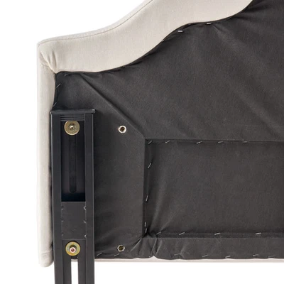 Silas Contemporary Fabric Full/Queen Headboard by - Image 1 of 4