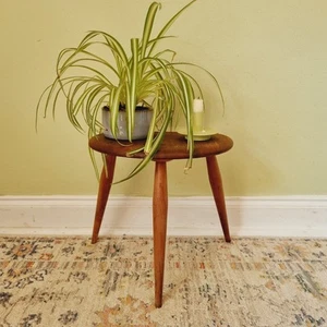 Vintage Ercol Kiesel Beistelltisch klein original Ulme Mid Century Landhausstil - Bild 1 von 11