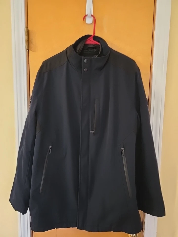 Мужская куртка Tumi Tech средний размер T Tech высокая производительность на молнии зимнее пальто синий - Изображение 1 из 4