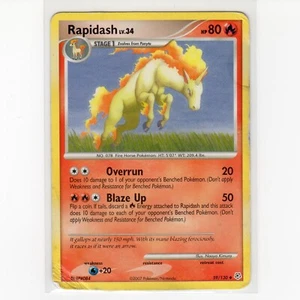 Pokémon TCG Rapidash 59/130 Diamond and Pearl Regular Uncommon Card EN-DMG 2007 - Bild 1 von 3