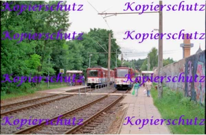 KB Negativ +Datei! Strausberger Eisenbahn Tatra KT8D5 22 & 23 Hegermühle 7.98 (1 - Bild 1 von 1
