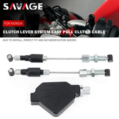 Clutch Lever System Easy Pull Clutch Cable for HONDA XR400R XR600R 650L/R XR190L - Image 1 of 4