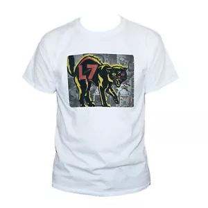 L7 Punk Rock Grunge Riot Grrrl Camiseta Unisex Hombres Mujeres Mangas Cortas S-2XL - Imagen 1 de 5