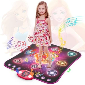 Girl Toys Age 3-4 Years Old Dance Mat Toys for 3-12 Year Old with 7 Game Mode... - Picture 1 of 7