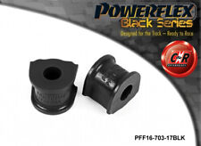 Powerflex schwarze Überrollbügelbuchsen vorne 17 mm für Fiat Bravo 07on PFF16-703-17BLK