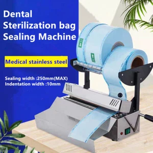 500W Sterilization Bag Sealing Machine Disinfection Packaging Dental Sealer 220V - Picture 1 of 15