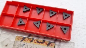 8 Sandvik carbide inserts TNMM 110304-71 135 ( TNMM 110304  TNMM221 221 tnmg - Picture 1 of 2