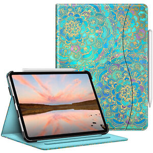 For iPad Pro 11 inch 4th Gen 2022 & 2021 Multiple Angle Case Folio Stand Cover