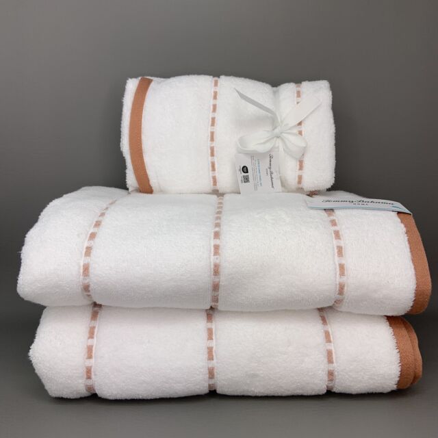 Tommy Bahama Northern Pacific 2-Piece Brown Cotton Bath Towel Set