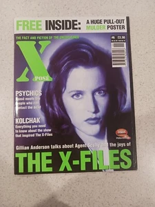 Xpose Magazine #6 1997 SciFi X Files Gillian Anderson David Duchovny UFO ALIENS - Picture 1 of 24