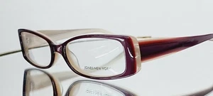 Original JONES NEW YORK 1608 Eyeglasses VINE burgundy NEW 54-18-135 plastic - Picture 1 of 10