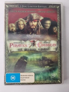 Pirates Of Caribbean At Worlds End Dvd 2007 2-Disc Limited Ed Holographic card - Picture 1 of 5