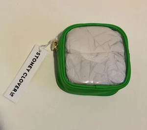 Stoney Clover Lane SCL Green Clear Front mini pouch NWT - Picture 1 of 8