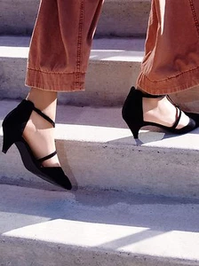 Free People + Jeffrey Campbell Champagne Kitten Heel Size 6 MSRP: $148 New - Picture 1 of 6