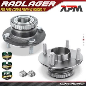 2x mozzo ruota cuscinetto asse posteriore con sensore ABS per Ford Mondeo I II Fiesta - Foto 1 di 8