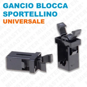 GANCIO BLOCCA SPORTELLINO UNIVERSALE CHIUSURA PER SPORTELLINI PR-001 - 5 PEZZI - Bild 1 von 2