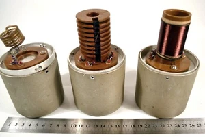 Vintage Сoils HF Generator Copper Wire 0.15mm 50-140, 500-1400 kHz 12-30 MHz - Picture 1 of 11