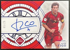 2022 Panini National Treasures Portugal Luis Figo Timeless Tal auto on-card 1/25