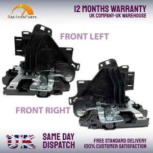FRONT LEFT AND RIGHT DOOR LOCK ACTUATOR MECHANSIM FOR VW GOLF MK4 / CADDY - Picture 1 of 9