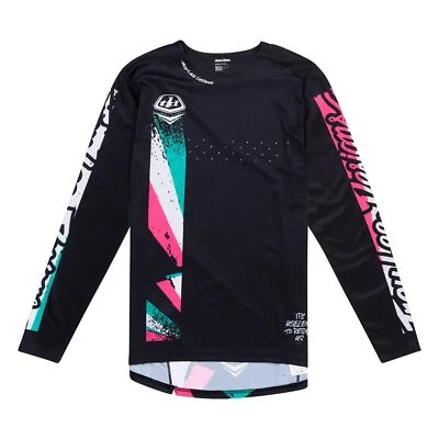 Camiseta Troy Lee Designs Juvenil TLD Sprint BMX MTB Gear Full Pull-Negra ENVÍO EN 3 DÍAS Foto 1 de 4