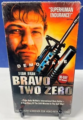 Bravo Two Zero VHS Screener Sean Bean Jamie Bartlett Kevin Collins NEW SEALED - Image 1 of 2