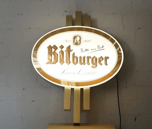 Bitburger Leuchtreklame Wandleuchte Werbeleuchte Leuchte Mittel Gebraucht - Bild 1 von 12