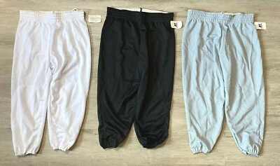 Russell YOUTH BASEBALL Drawstring Poly Practice Pants - PICK COLOR - YOUTH XL - Image 1 of 4
