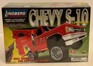 NEU 1999 versiegelt Lindberg Chevy S-10 Lowrider Build N' Play Maßstab 1:22 # 73031 - Bild 1 von 7