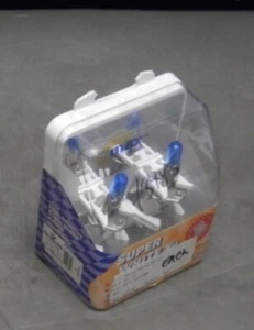 K Max Super White Xe Xenon Bulbs Headlights Headlamps 100W 601.01 H1 K2 DUC - Picture 1 of 2