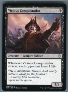 Magic the Gathering MTG Ixalan Vicious Conquistador #128 - Picture 1 of 2