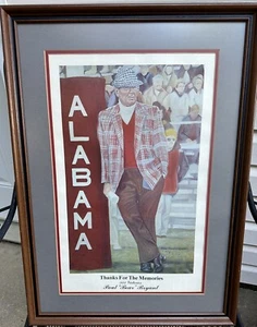 Obra de arte RARA Coach Paul Bear Bryant - Por la artista Elaine Greenhill Mullins - Imagen 1 de 5