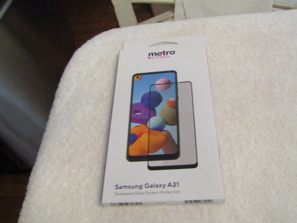 T Mobile Metro Samsung Galaxy A21 Tempered Glass Screen Protection NEW GLS1024 - Image 1 of 2