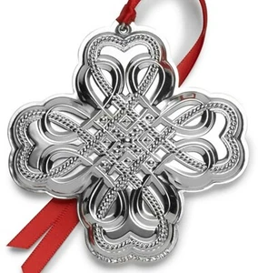 2019 Towle 20th Annual Celtic Sterling Silver Xmas Ornament Pendant Medallion - Picture 1 of 2