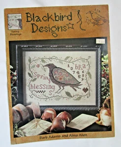 Blackbird Designs "Spring Blessings" Counted Cross Stitch Pattern - Picture 1 of 4